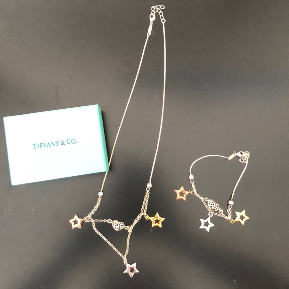 Tiffany & Co Matching Necklace and Bracelet
